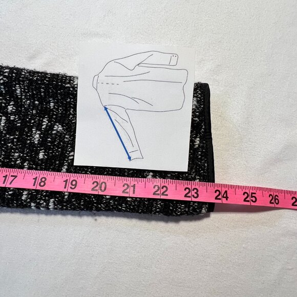 🖤Banana Republic Tweed Jacket – Size 4 Cotton Blend, Effortlessly Chic - Picture 9 of 10